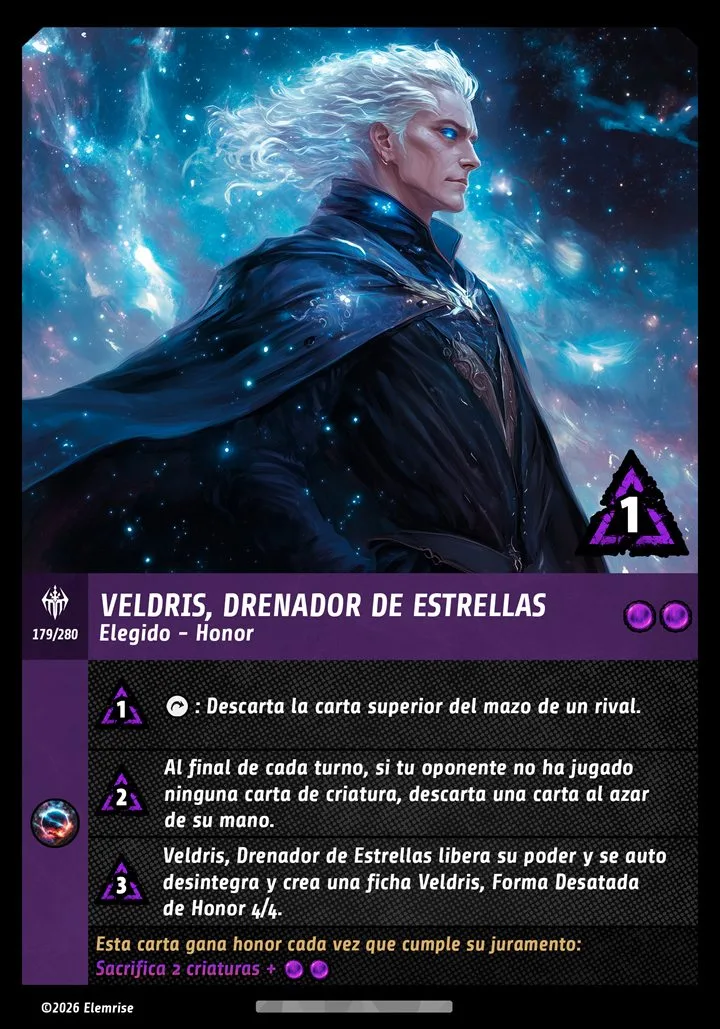 Veldris, Drenador de Estrellas