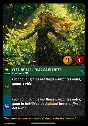 Elfa de las Hojas Danzantes