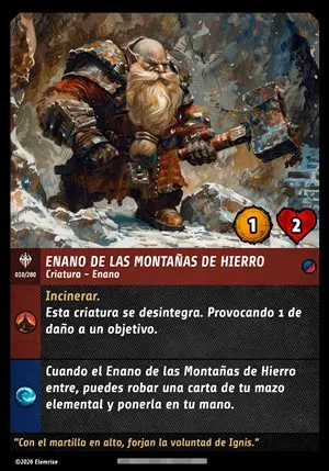 Enano de las Montañas de Hierro