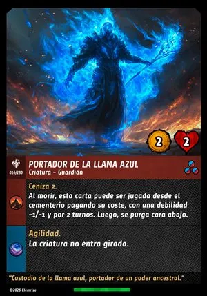 Portador de la Llama Azul