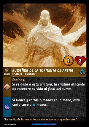 Ruiseñor de la Tormenta de Arena