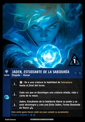 Jaden, Estudiante de la Sabiduría