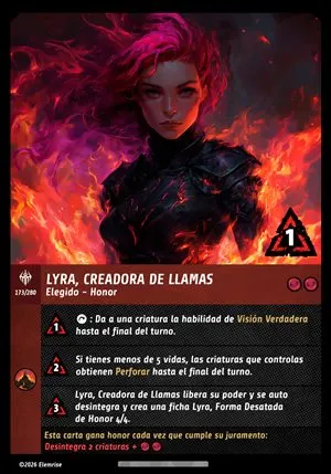 Lyra, Creadora de Llamas