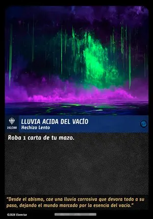 Lluvia Ácida del Vacío