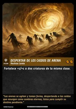 Despertar de los Caídos de Arena
