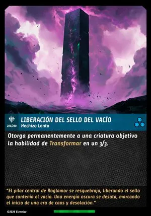 Liberación del Sello del Vacío