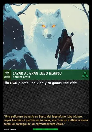 Cazar al Gran Lobo Blanco