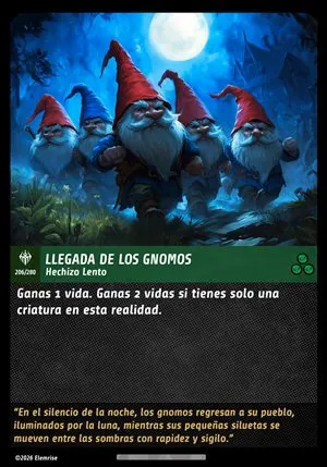 Llegada de los Gnomos