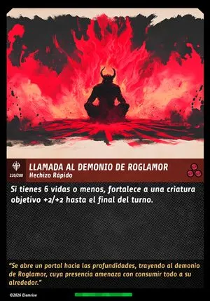 Llamada al Demonio de Roglamor